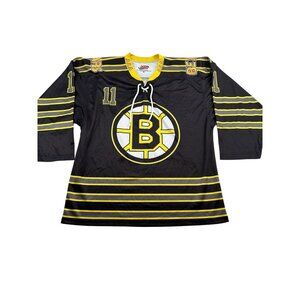 Northland Hockey Group Black & Yellow Jersey With "ONeill 11" Design #6431